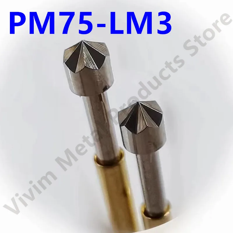 

100PCS PM75-LM3 Spring Test Probes Spring Test Pin PM75-LM Length 27.8mm Needle Diameter 1.02mm Tool Accessories Pogo Pins