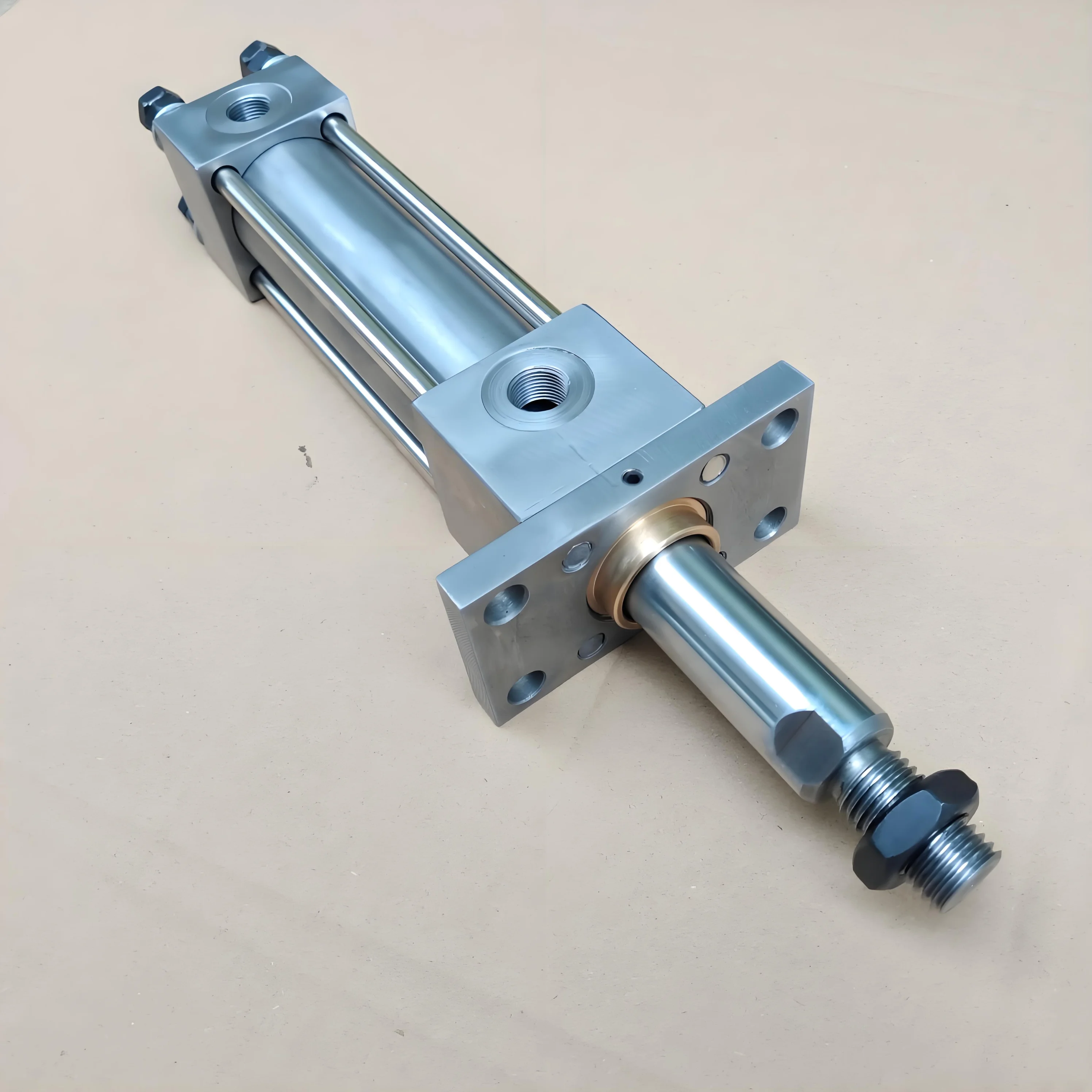 Stainless Steel Double-Action Hydraulic Cylinder Piston Motor Pump Seal Pneumatic Tie Rod Farm Dump Truck Use 2.5 Tons