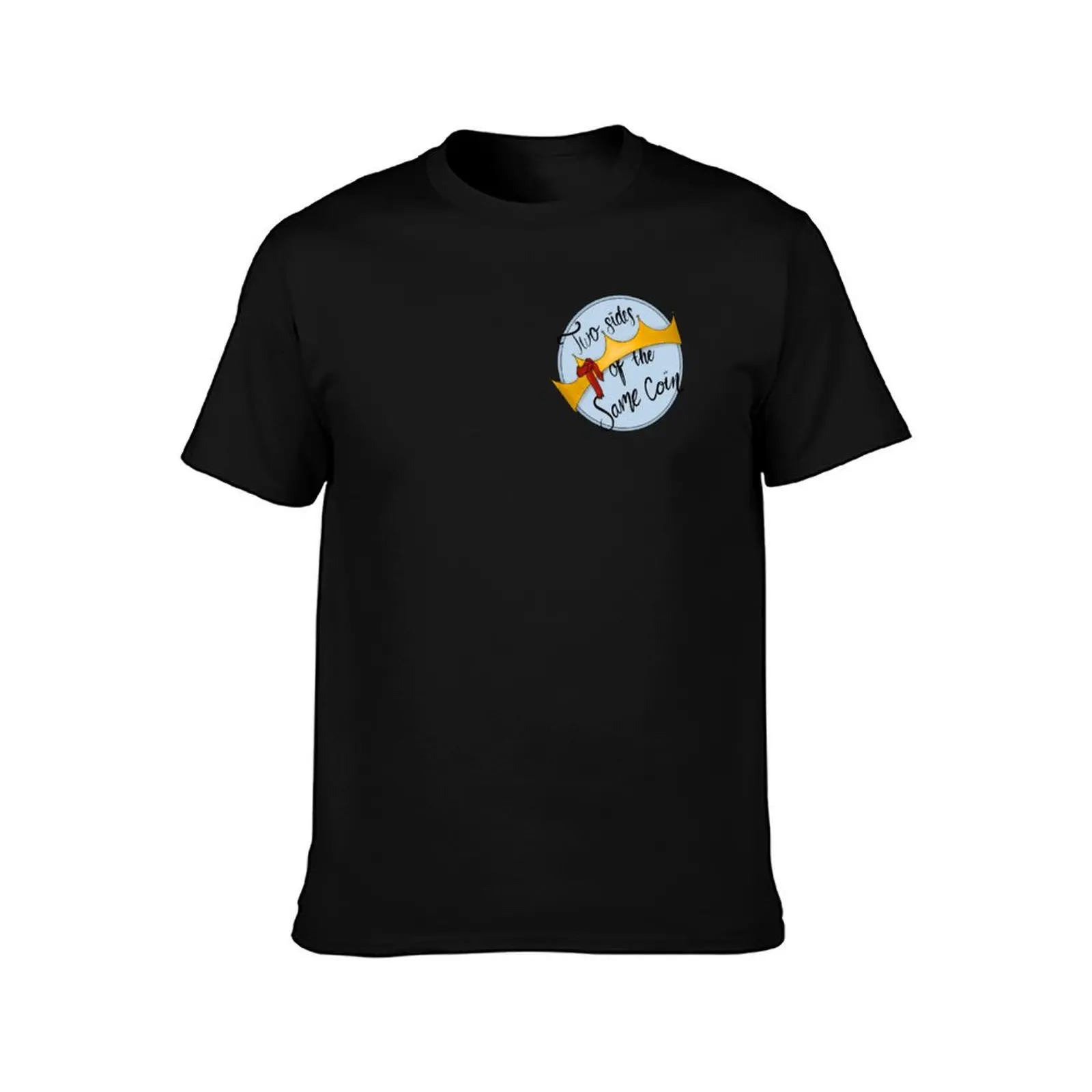 Two Sides, Same Coin - Merlin/Arthur (Merthur) T-Shirt Stylish Print Short Sleeve Tee T-Shirt