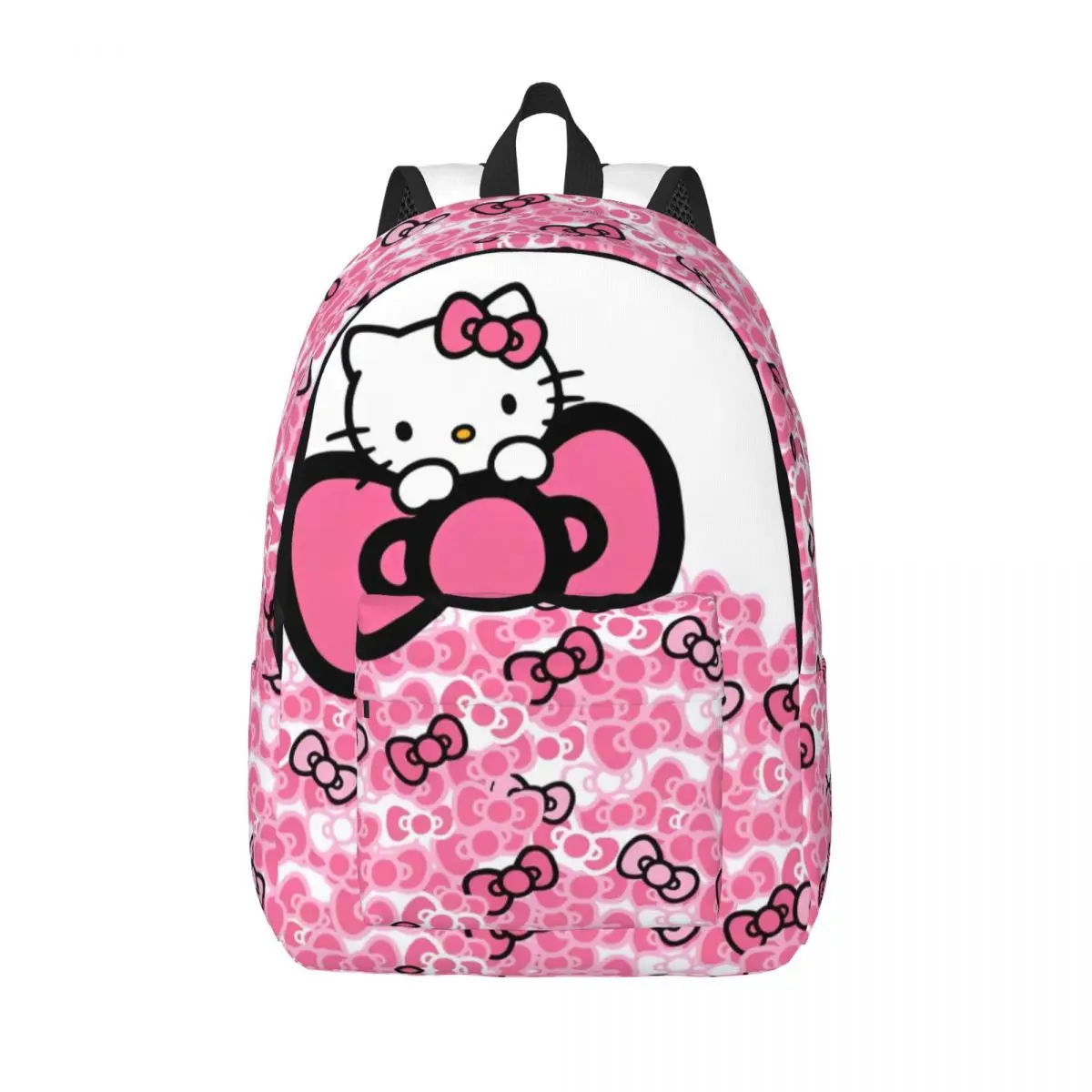

Kawaii Hello Kitty мультяшный рюкзак для школьников средней школы, сумки для книг, рюкзак для подростков, дорожный рюкзак