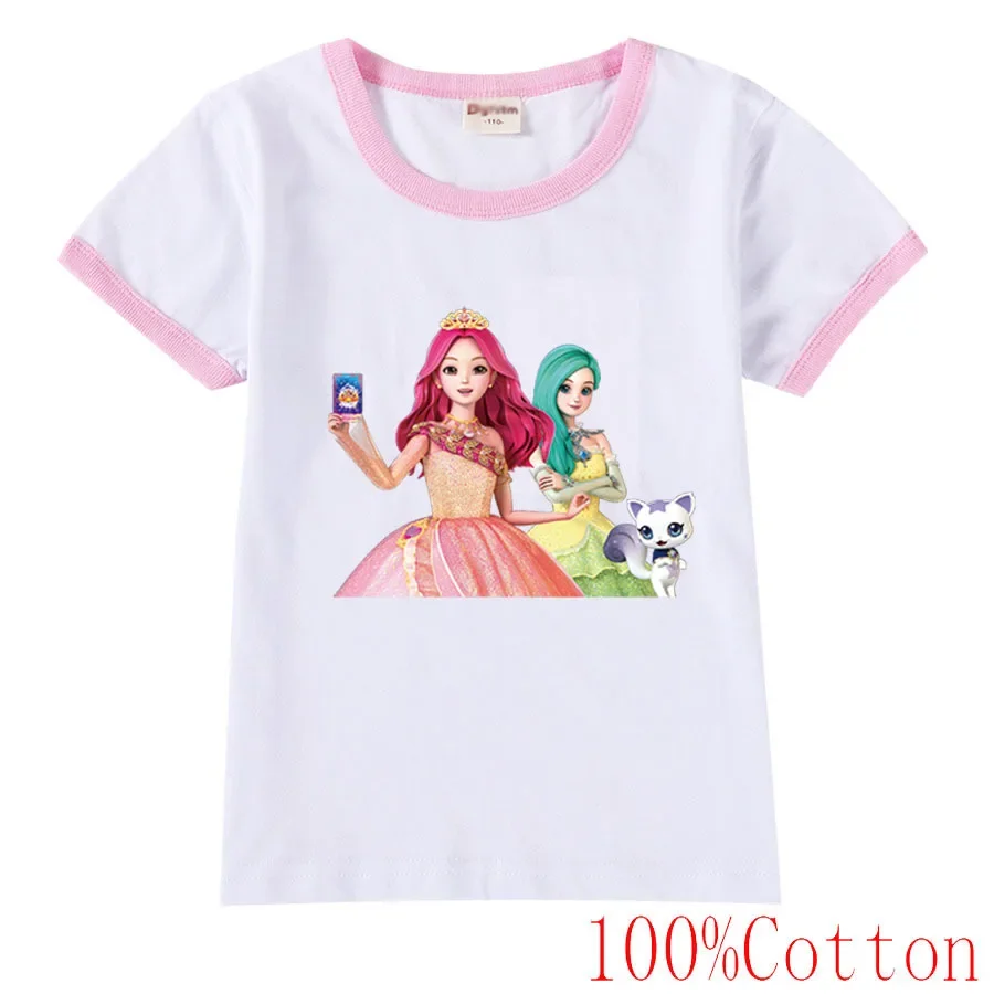 

New Korean Anime Secret Jouju T Shirt Kids Cartoon Summer Clothes Baby Girls' Funny T-shirt Teenager Boys Short Sleeve Clothing