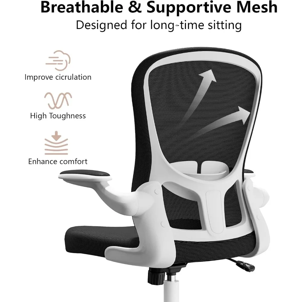 Ergonomic Office Chair, Comfort Swivel Home Office Task Chair, Breathable Mesh Desk Chair