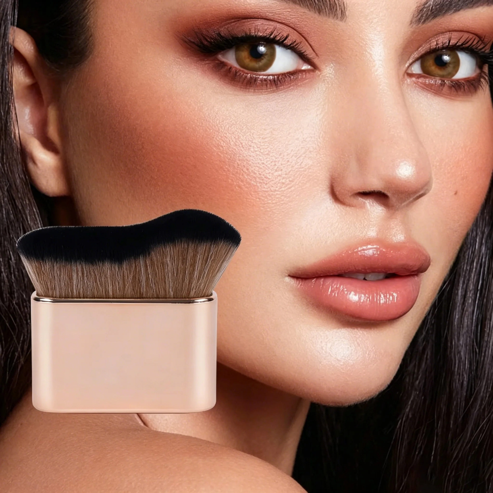 1pcs Tanning Brush Evenly Applies Tanning Oil Brush Body Self-Tanning Aid Tool