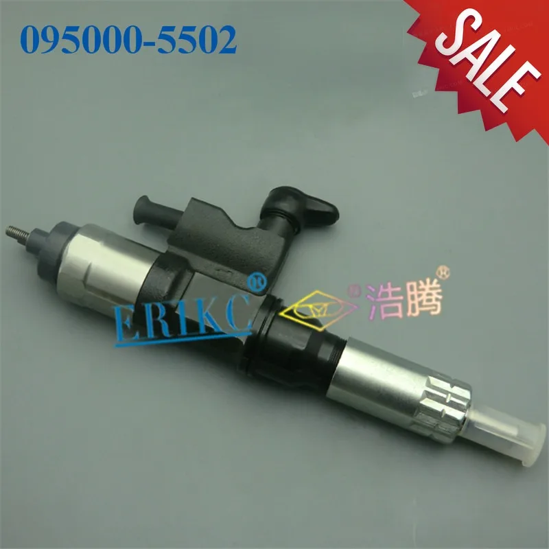 

ERIKC 095000-5502 Auto Truck Fuel Injector 8-97367552-3 Diesel CR Nozzle Injection System 0950005502 8973675523 for ISUZU