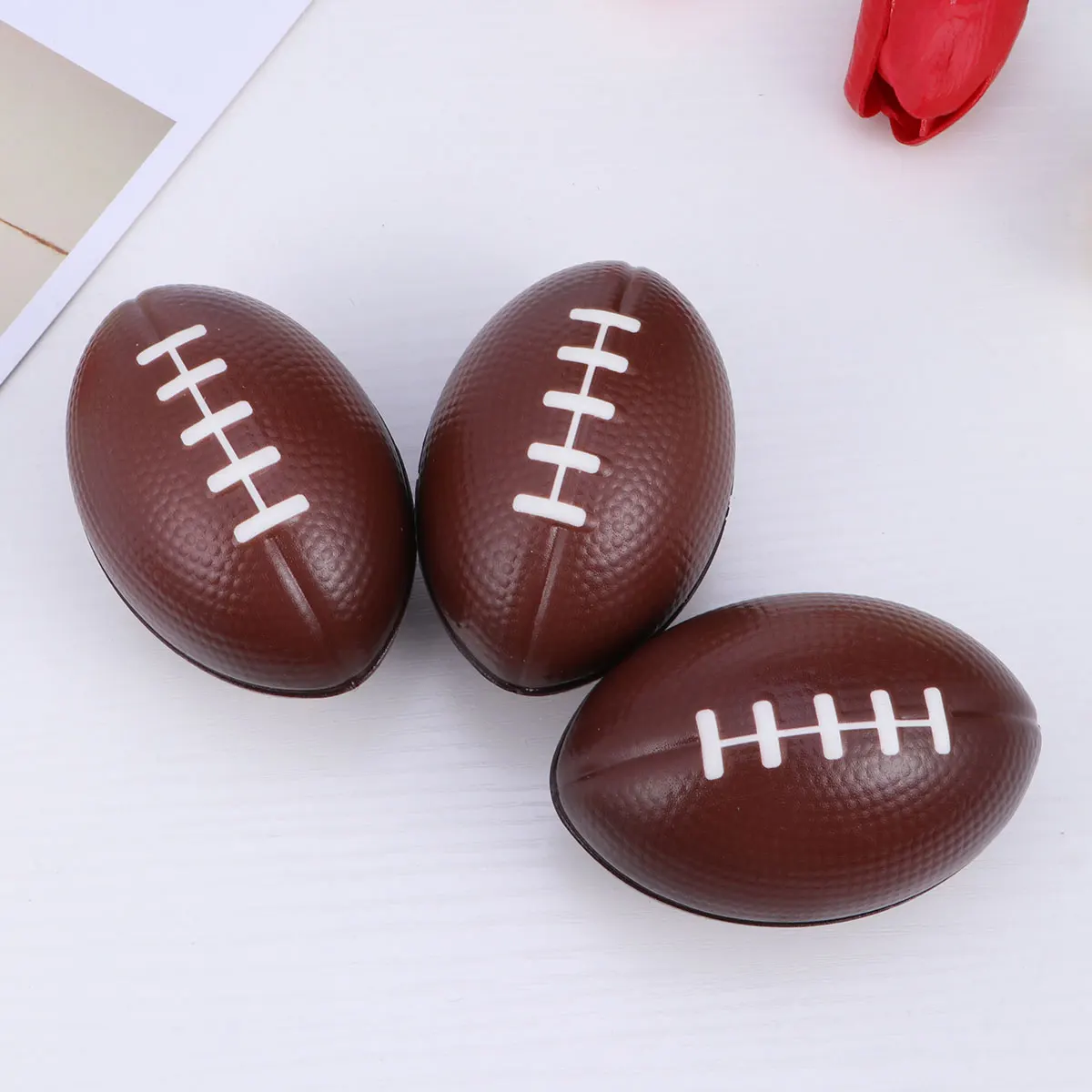 

6 Pcs Bouncy Ball Color Recognition Toy Bouncing Balls Jumping Early Education Leisure Time
