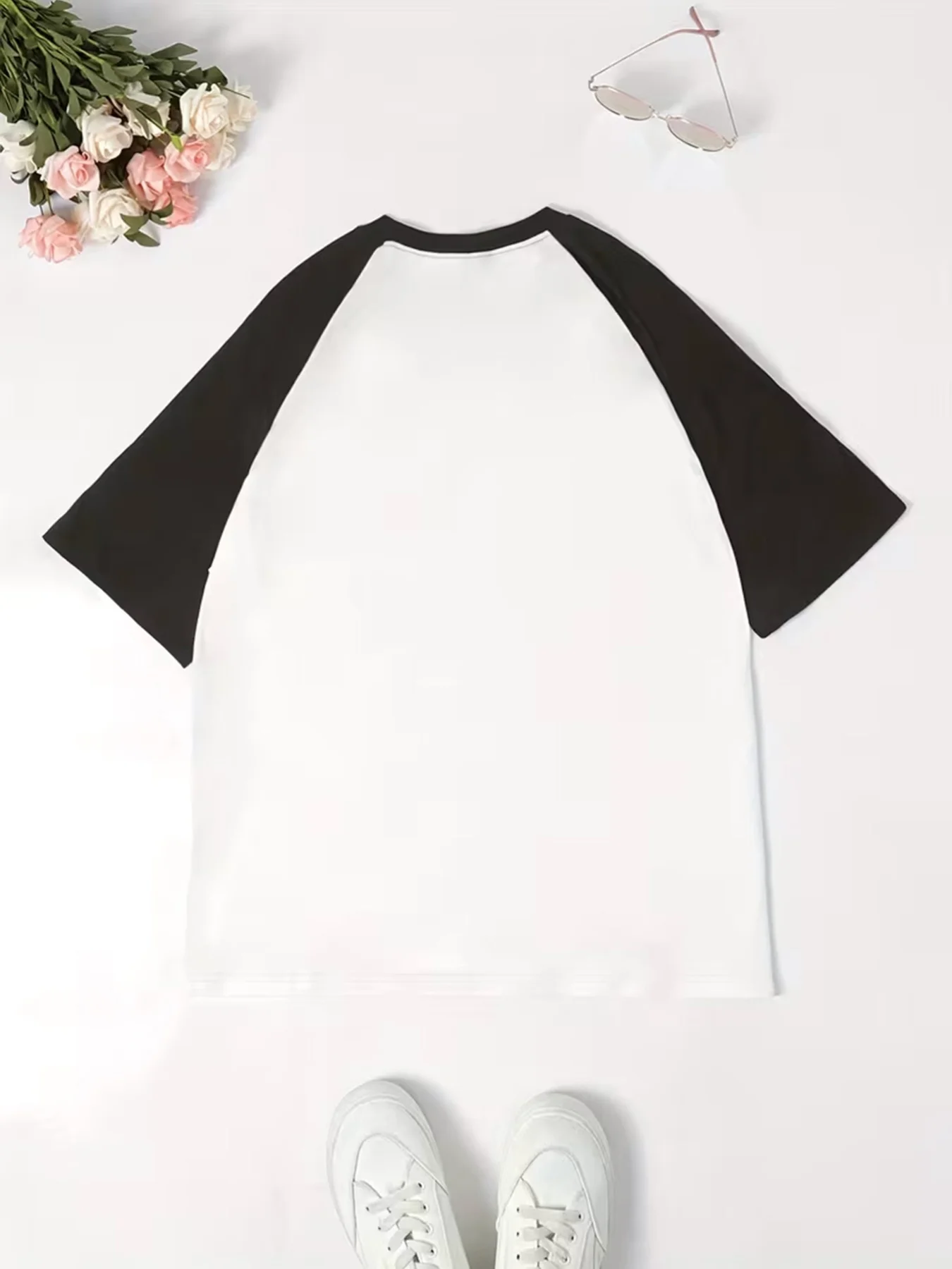 Women's Y2K Vintage Short Sleeve T-Shirt Classic Five Pointed Star Print Casual Crew Neck Tees Tops 90s Graphic T Shirt Clothes