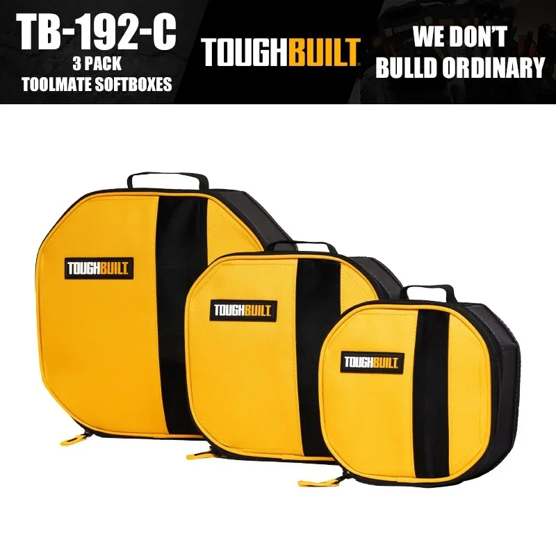 ToughBuilt TB-192-C 3 Pack Toolmate Softboxes Tools Packaging Bag