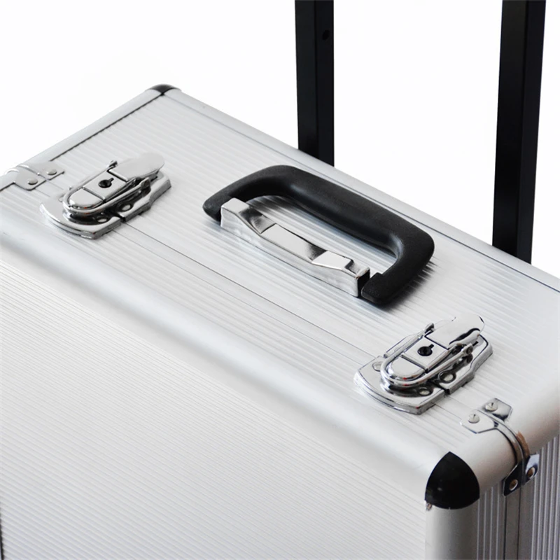 186 Pieces Aluminum Case Trolley Mechanic Auto Repair Socket Wrench Tool Hand Tool Set Tool Box view 4