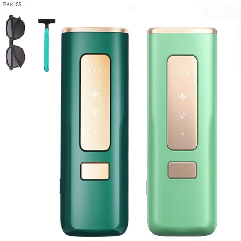 PAKISS Professional Mini Portable Epilator Home Use Ice Ipl Hair Removal Laser Device FY-B505