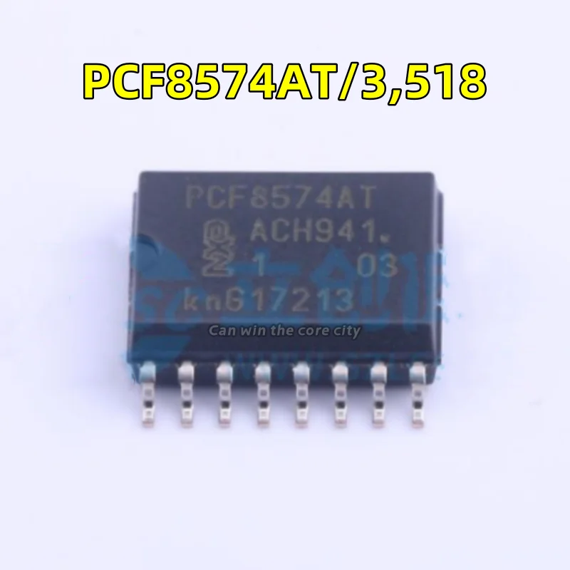 

5-100 PCS/LOT New PCF8574AT/3,518 screen PCF8574AT package SOIC-16 signal buffer chip