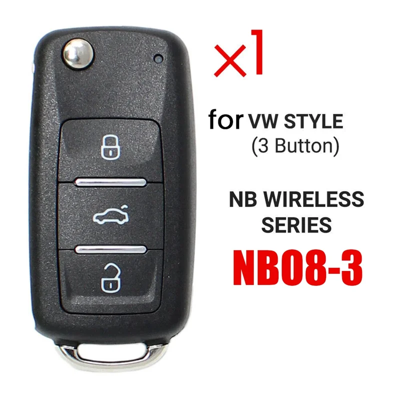 KEYDIY NB08-3 KD Remote Control Car Key Universal 3 Button for KD900/KD-X2 KD MINI/ KD-MAX for VW MQB Style