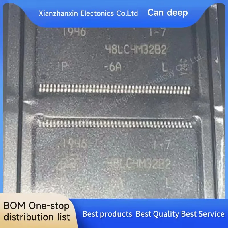 1pcs/lot MT48LC4M32B2P-6A:L MT48LC4M32B2P 48LC4M32B2 TSOP86 memory chips