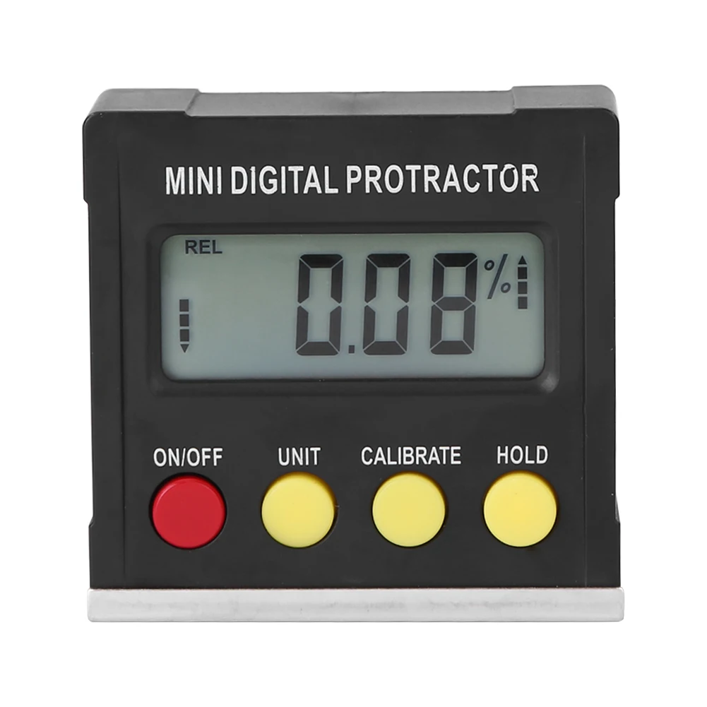 Neue 3-in-1 360 ° Elektronische Digitale Ebene Box Winkelmesser Magnetische Basis Winkel Finder Blase Hintergrundbeleuchtung Winkel Lineal Mess Werkzeuge