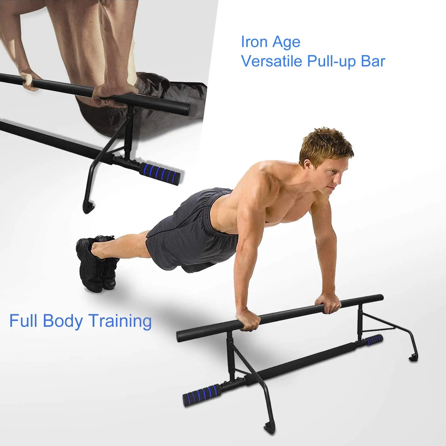 Multi-Gym Doorway Pull Up Bar Body Building Equipment and Portable Gym System Body Fitness