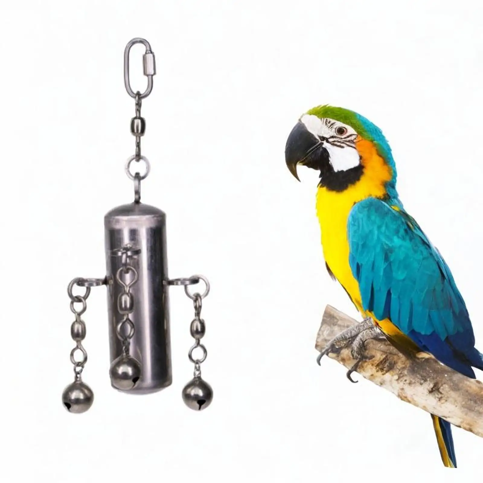 

Pet Bird Toys Gift Swing Bite Toy for Conure Medium Large Bird Parrot Macaws