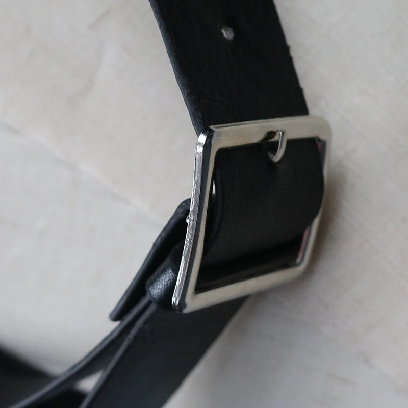   Kostuum oulder Wrap Heren Retro Par Outfit Death God Robe Halloween Accory Jeugdig PU-materiaal One Size Fits All