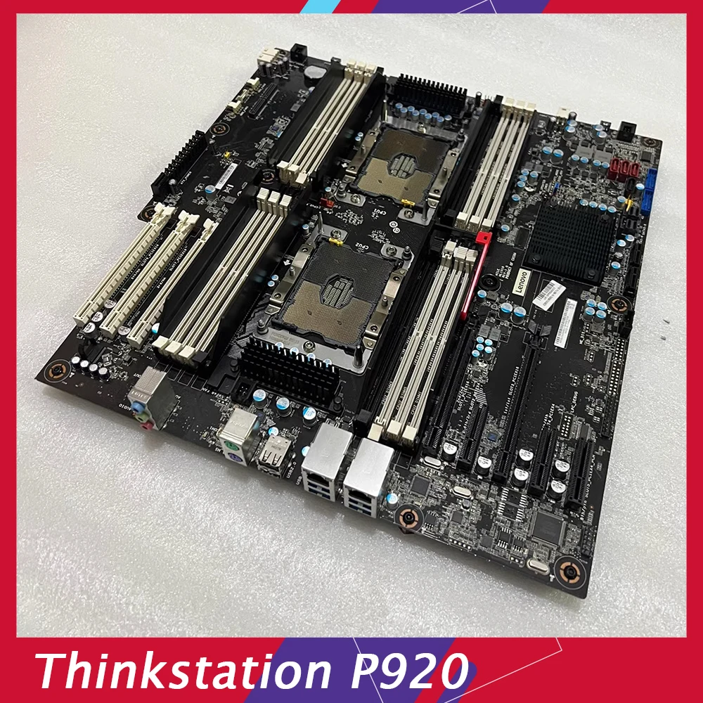 P920 For Lenovo Thinkstation Workstation Motherboard Dual 3647 00FC948 00FC949