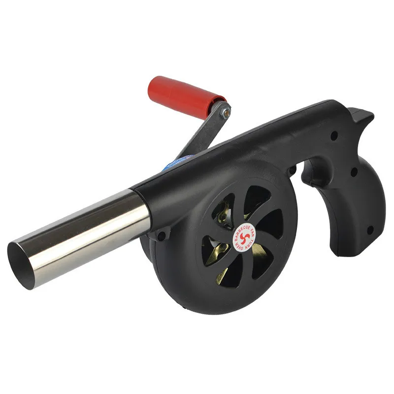 Barbecue Large Blower Manual BBQ Picnic Camping Make Fire Combustion Tool Outdoor BBQ Big Hairdryer Kitchen Stuff The Fan Grill