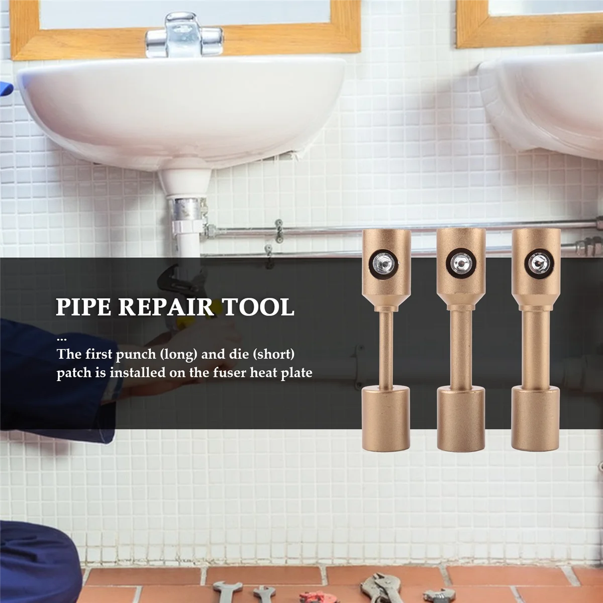 Herramientas de reparación de plomería, cabezales de troquel de reparación de plástico PPR, accesorios de herramientas de soldadura, soldadura de tubos de plástico, reparación de tuberías PPR, 7/11/14mm