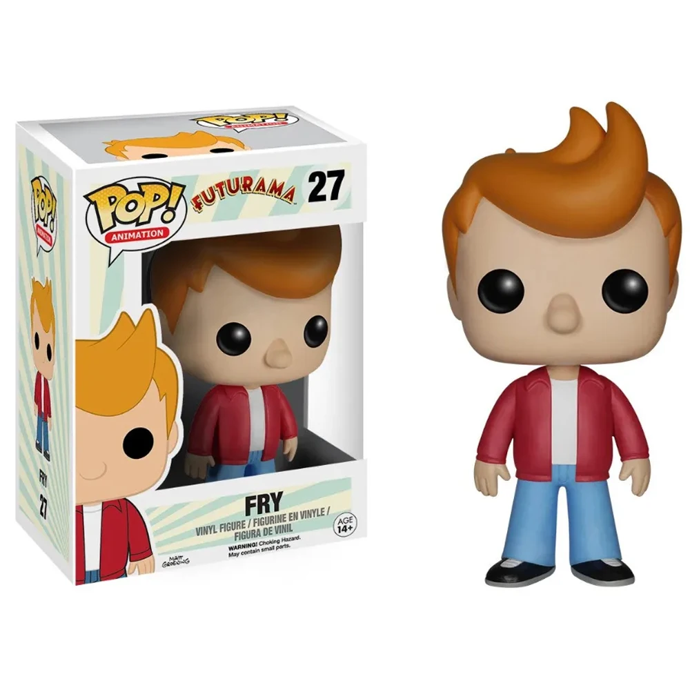 Funko pop FUTURAMA Bender #29 Fry #27 Vinyl Figure Doll Model Toys