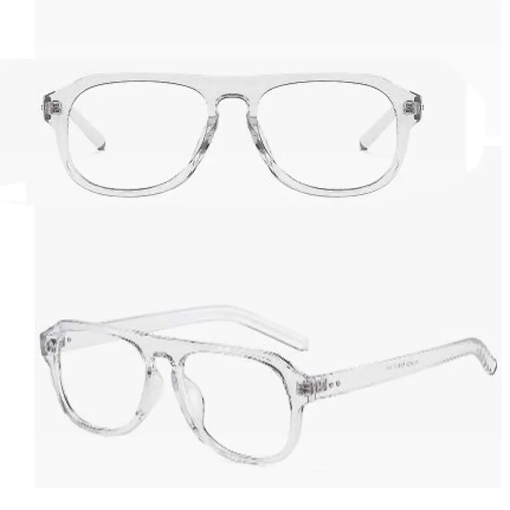 Transparente Leopard Print Computer Eyeglasses, Anti Blue Light Óculos, Polygon Frame Eyewear, Homens e Moda Feminina