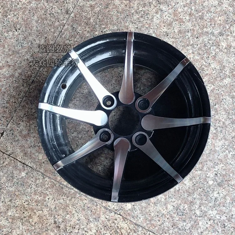 Four-Wheel ATV Quad Frenzy ATV Accessories 25*8/10-12 235/30-12 Inch Front and Rear Aluminum Alloy Wheel Hub