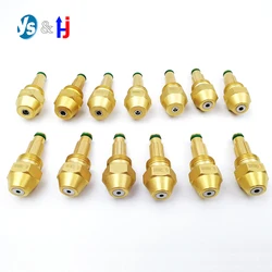 Boquilla de quemador de aceite residual, combustible, sifón de latón, pulverizador, calderas industriales, atomización de aire, 0,3mm-4,0mm