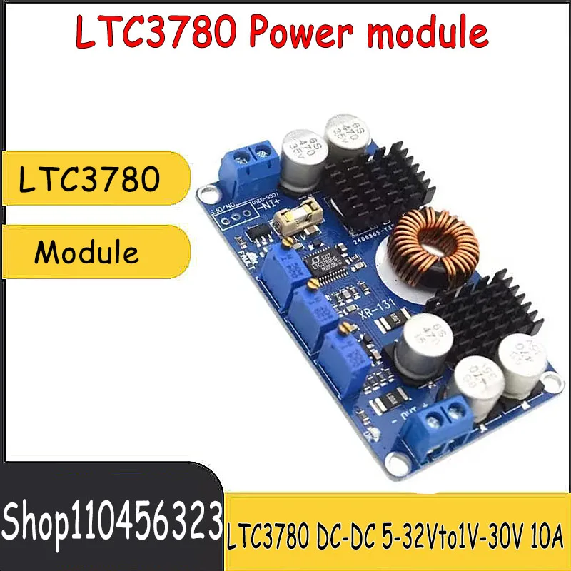 

5PCS LTC3780 DC-DC 5-32V to 1V-30V 10A Automatic Step Up Down Regulator Charging Module Power Supply module For Arduino