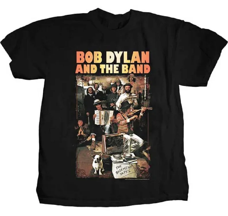 Bob Dylan Basement Tapes Black T-Shirt