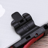 4pc Mobile Gaming Trigger Buttons High Sensitive Phone Fire Aim Key Stable Fixed Jacket Shortcut Controller H
