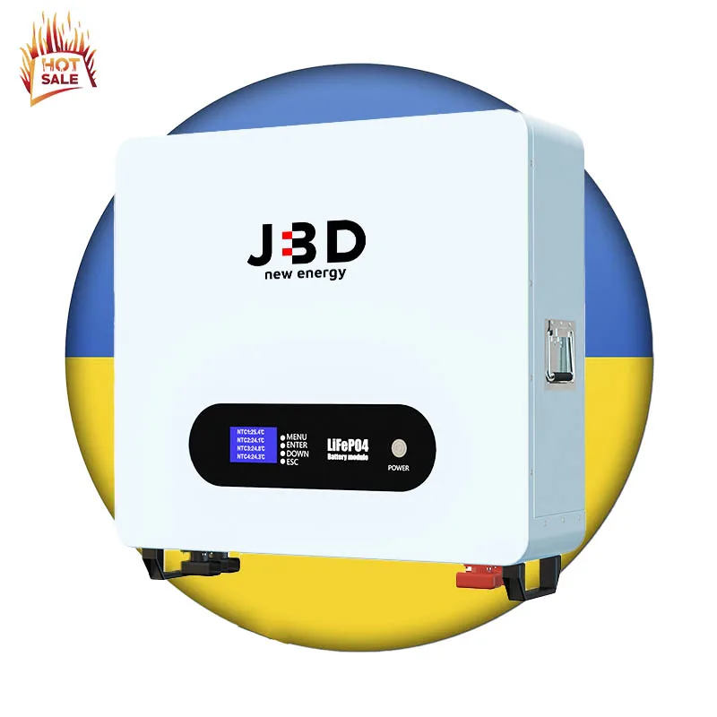 

JBD wall mounted 51.2V 100Ah for home energy storage solar system Grade A cell 5KW Lithium batteries 48V 100Ah lifepo4 battery