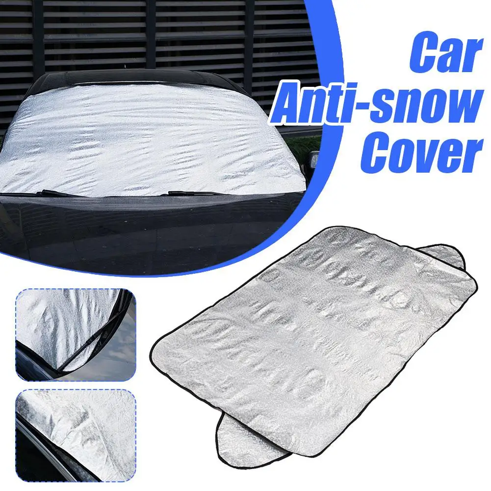 Car Sunshade Protector Magnetic Car Anti Cover Winter Guard Ice Rain Dust Aluminium Film Universal Frost Multi-use Q4Q6