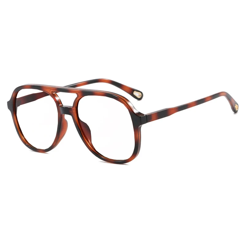 Pilot Double Bridge Unisex Anti-Blue Light Myopia Glasses 6