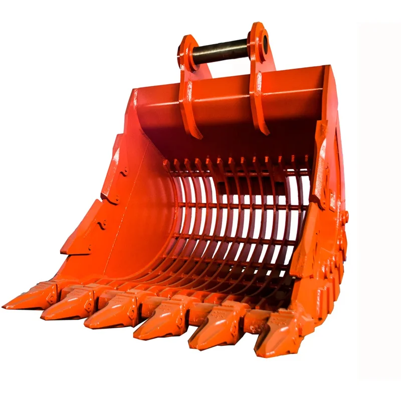 

Для морских перевозок: Индивидуальный OEM-экран-сито для экскаватора, усиленный, износостойкий, для сортировки камней и грунта