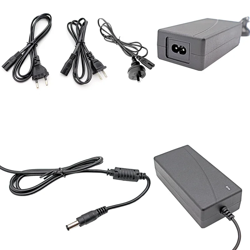 16.8 فولت 2A شاحن بطارية ليثيوم أيون ل 14.4 فولت 18650 بطارية ليثيوم 5.5 مللي متر x 2.1 مللي متر تيار مستمر مقبس متفرع الطاقة أنثى لوحة جبل موصل