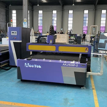 High production 4*8ft 3015 Fiber laser and CO2 2000w 1.5kw 1000w for cutting Metal and nonmetal plates laser cutting machine