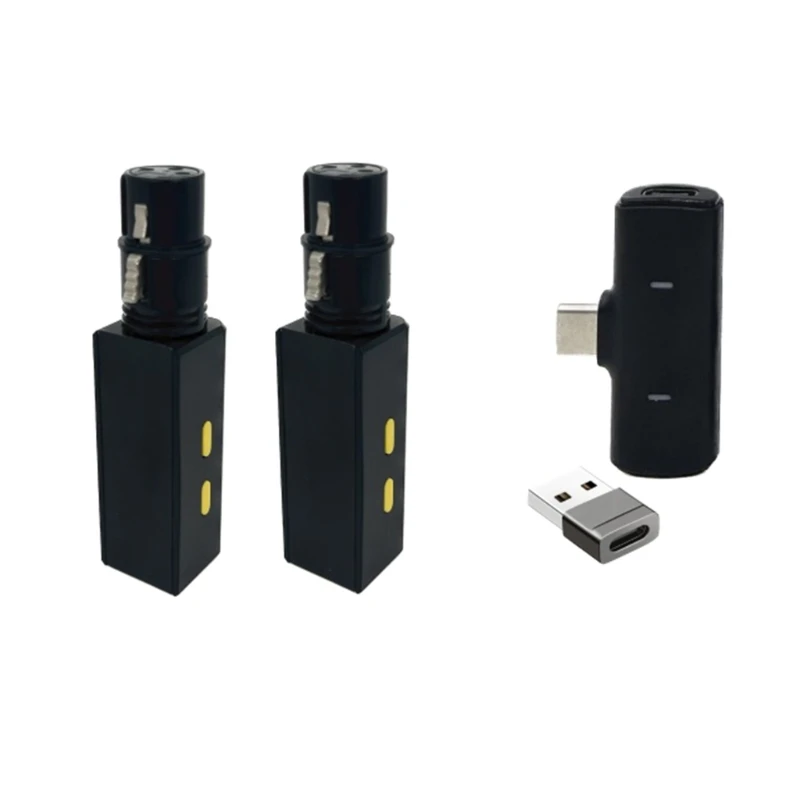 Dropship Microphones Wireless Transmitters Receiver Wireds to Wireless Converters for Recorders Speaker Power Amplifiers