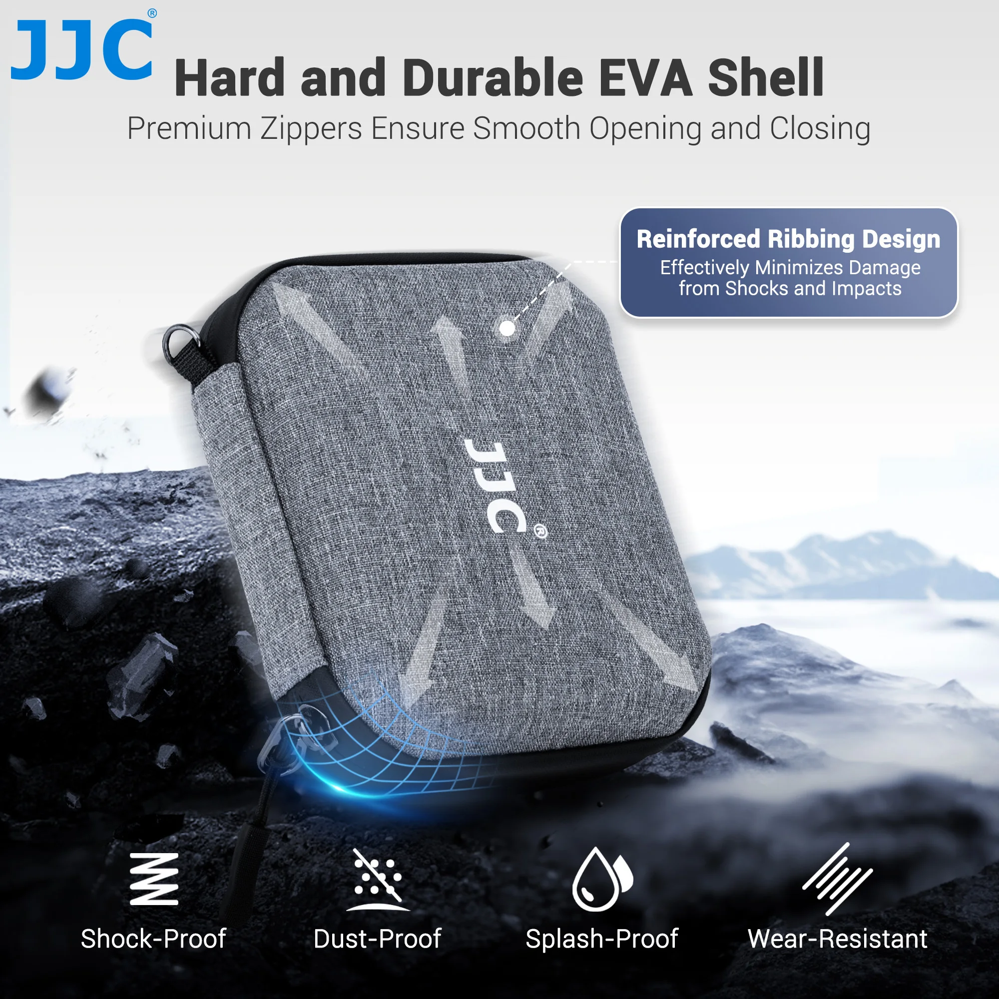 JJC 4 فتحة عدسة كيس مرشح يصل إلى 95 مللي متر تصفية غطاء واقٍ مزخرف لهاتف آيفون عدسة الكاميرا تخزين مرشح ل ND UV CPL تصفية كيس مرشح مقاوم للماء