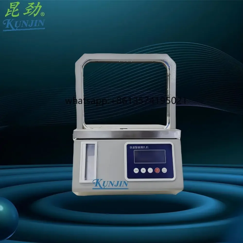 

TKUNJIN Good Price Small Automatic Strapping Machine Packing Machine Small Sacket Price Case Packer