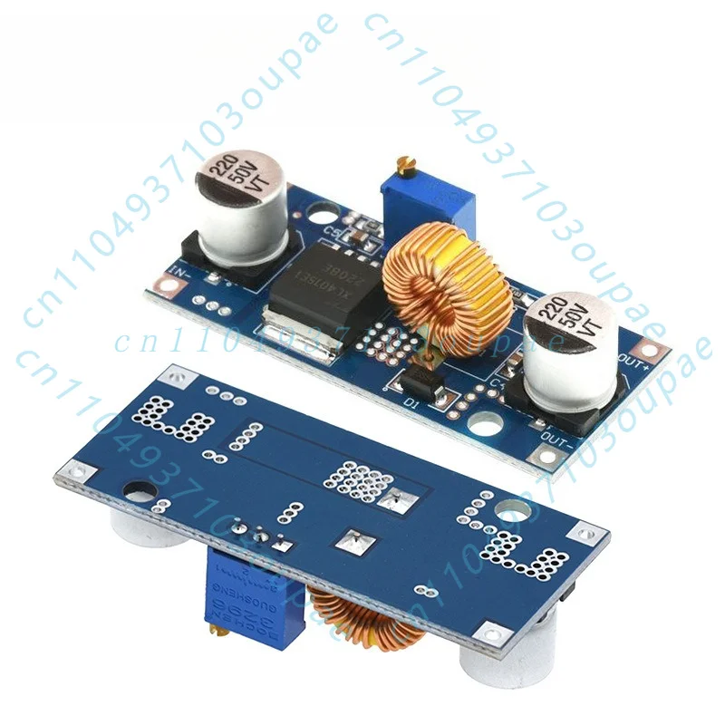 5A DCDC adjustable step-down power supply module, high power XL4005 high efficiency, voltage regulation, far exceeding LM2596