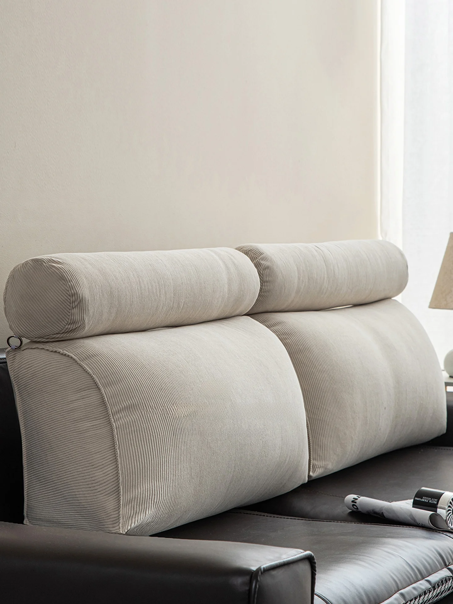 

Thickened Velvet Backrest Pillow Sofa Living Room Supportive Cushion Detachable Cover Rectangular Shape Floor Sample