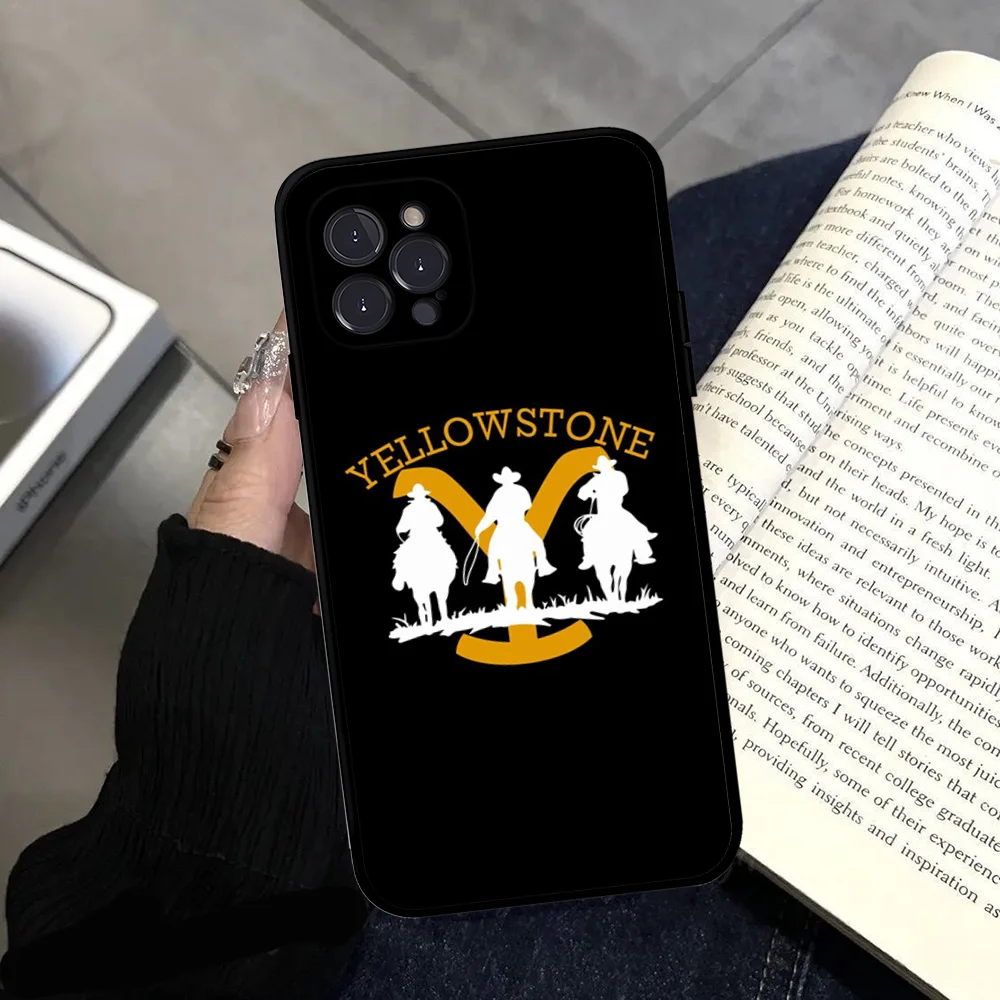 Yellowstone TV Show Phone Case Silicone Soft for iphone 15 14 13 12 11 Pro Mini XS MAX 8 7 6 Plus X XS XR Cover