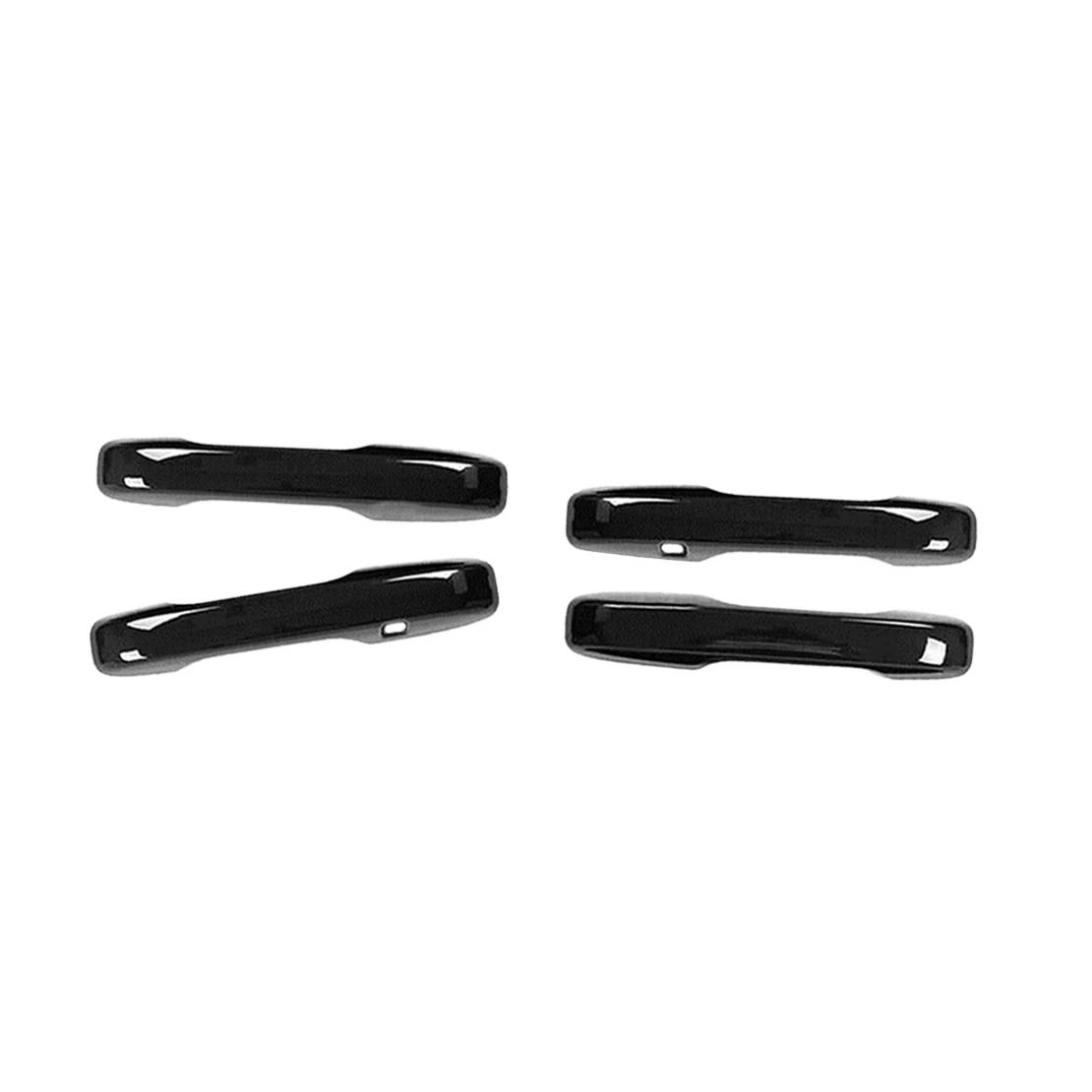 4Pcs/Set Exterior Door Handle Cover Single Hole Trim Molding Fit for Honda CR-V 2023 2024 ABS Gloss Black