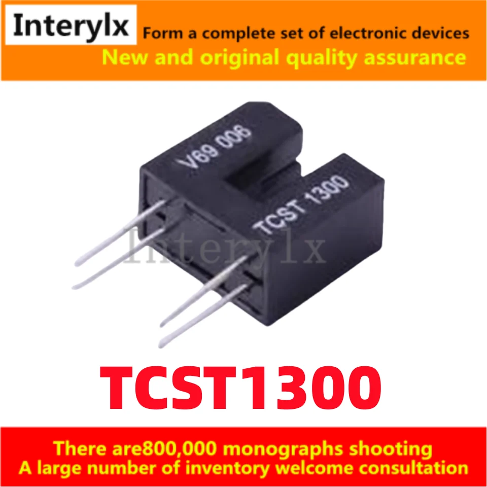 5Pcs/Lot New TCST1300 Transmissive Switch for Contactless Photoelectric Switch Control and Counter