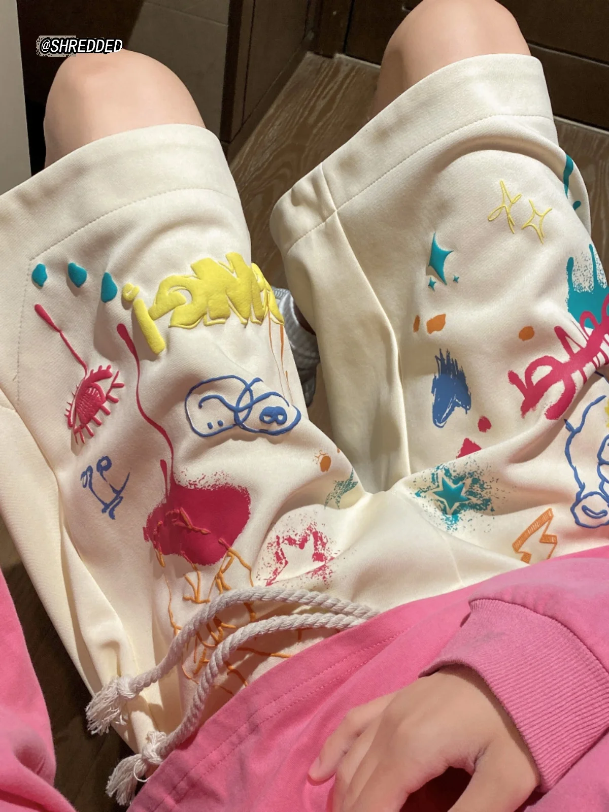 

Мужские летние повседневные спортивные штаны свободного кроя в винтажном американском стиле, с низкой посадкой, прямые, из плотной ткани