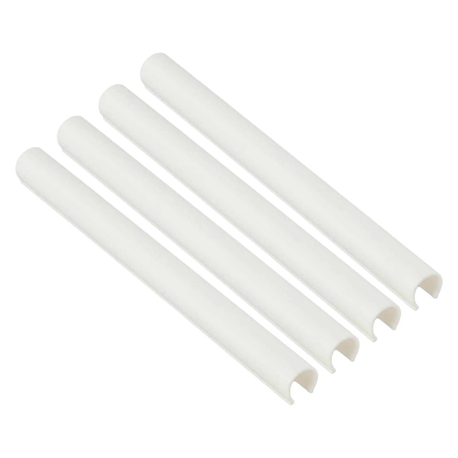 4pcs Radiator Pipe Covers for Standard 15mm OD Heating Pipes Compatible with Common Mounting Methods and Finishes