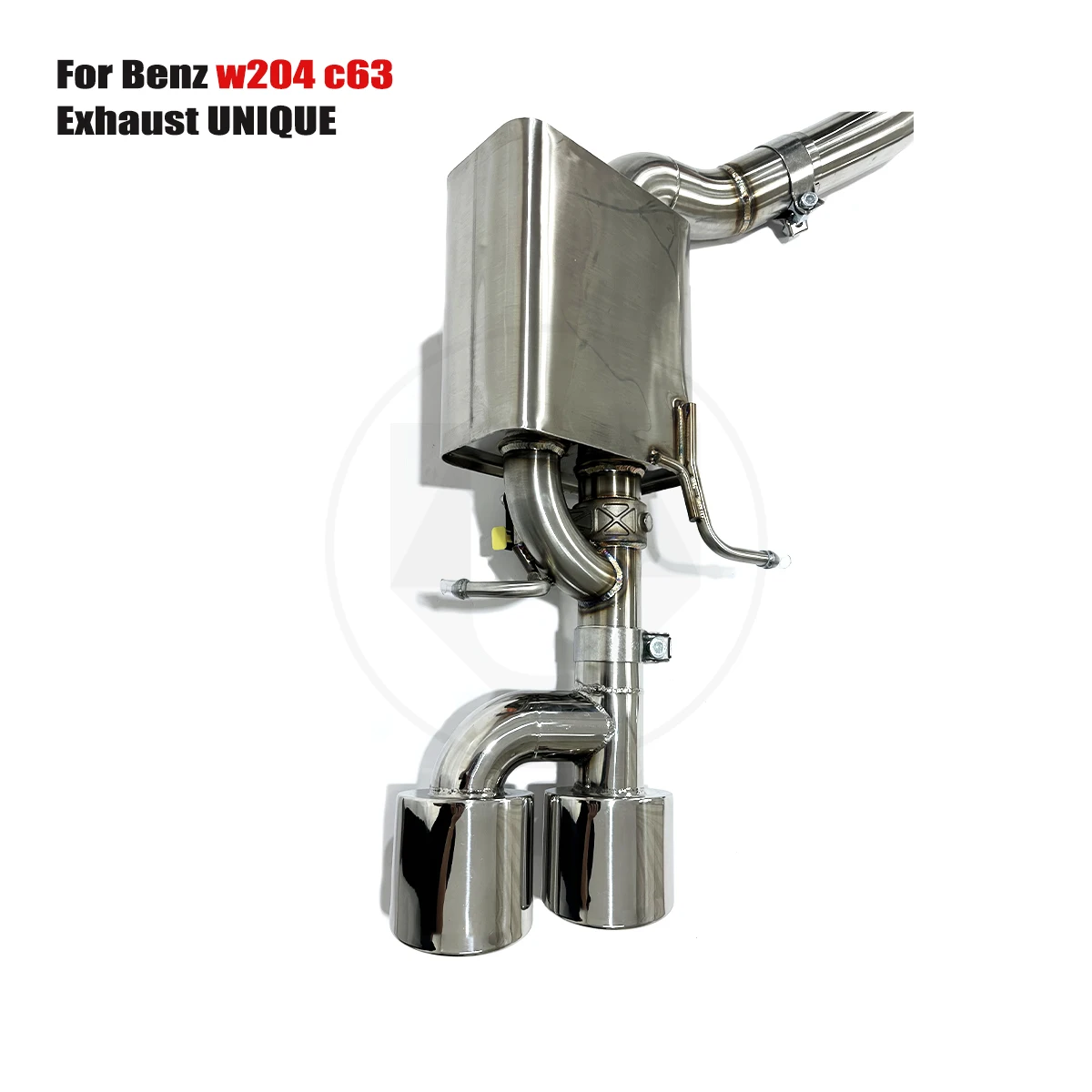 

УНИКАЛЬНАЯ для Benz w204 c63 457 507 V8 6,2 л SS304 Выхлопная труба клапана Высокопроизводительная выхлопная труба для выхлопной системы