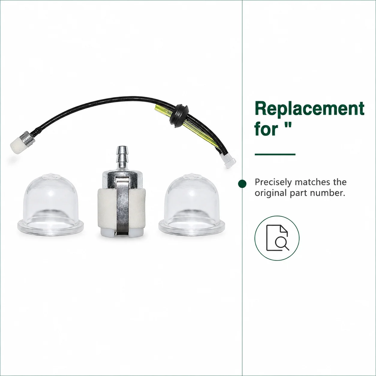Replacement Fuel Line Grommet Primer Bulb Filter Kit For Echo HC-150/151/150i HCR-150/151 Trimmer Fuel Hose Tune Up Kit