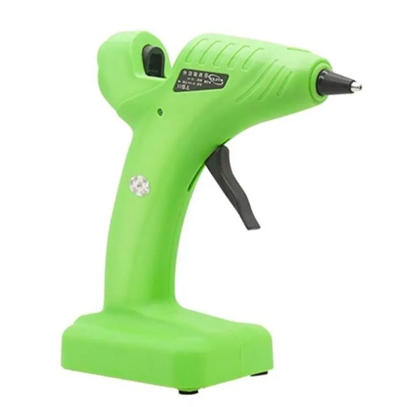 ABKY-For DIY Crafts Arts& Household Quick Fix Repairs Cordless Rechargeable Hot Glue Gun, Versatile Portable Hand Tool