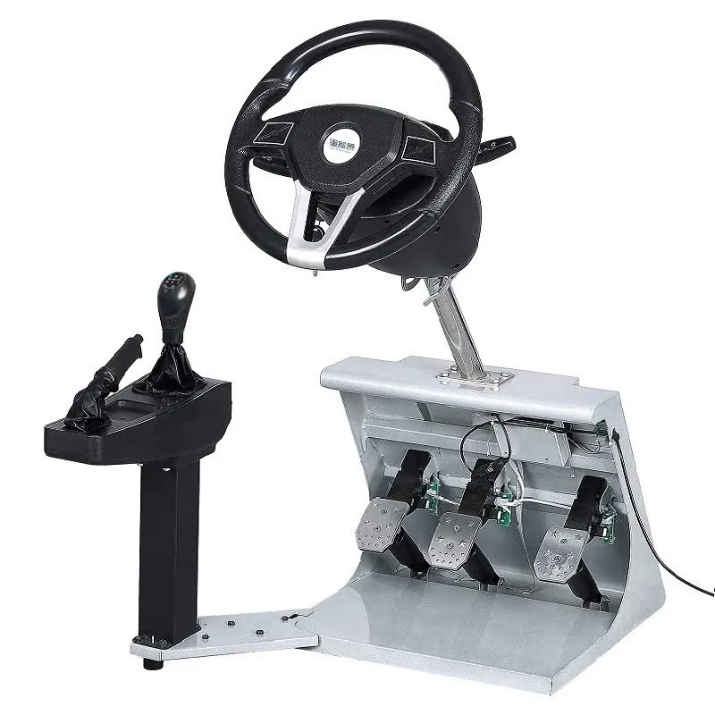 Car driving emulator Learn to drive Simulated driving machine Car training machine Car training game steering wheel